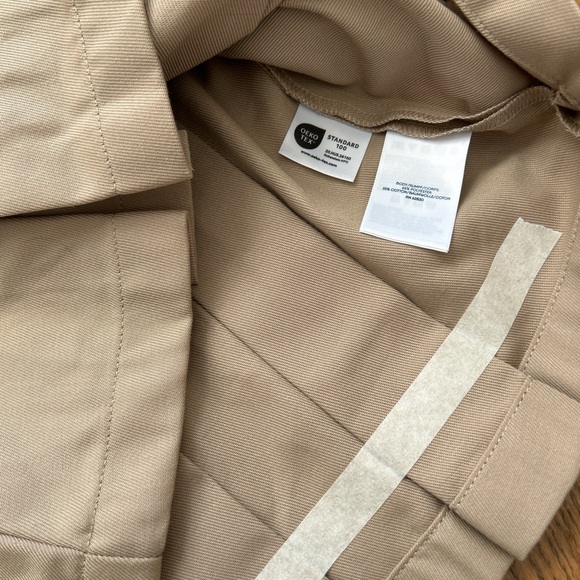 Lands end school uniform khaki  box pleat pleated  skirt #schooluniform #skirt - Picture 4 of 6